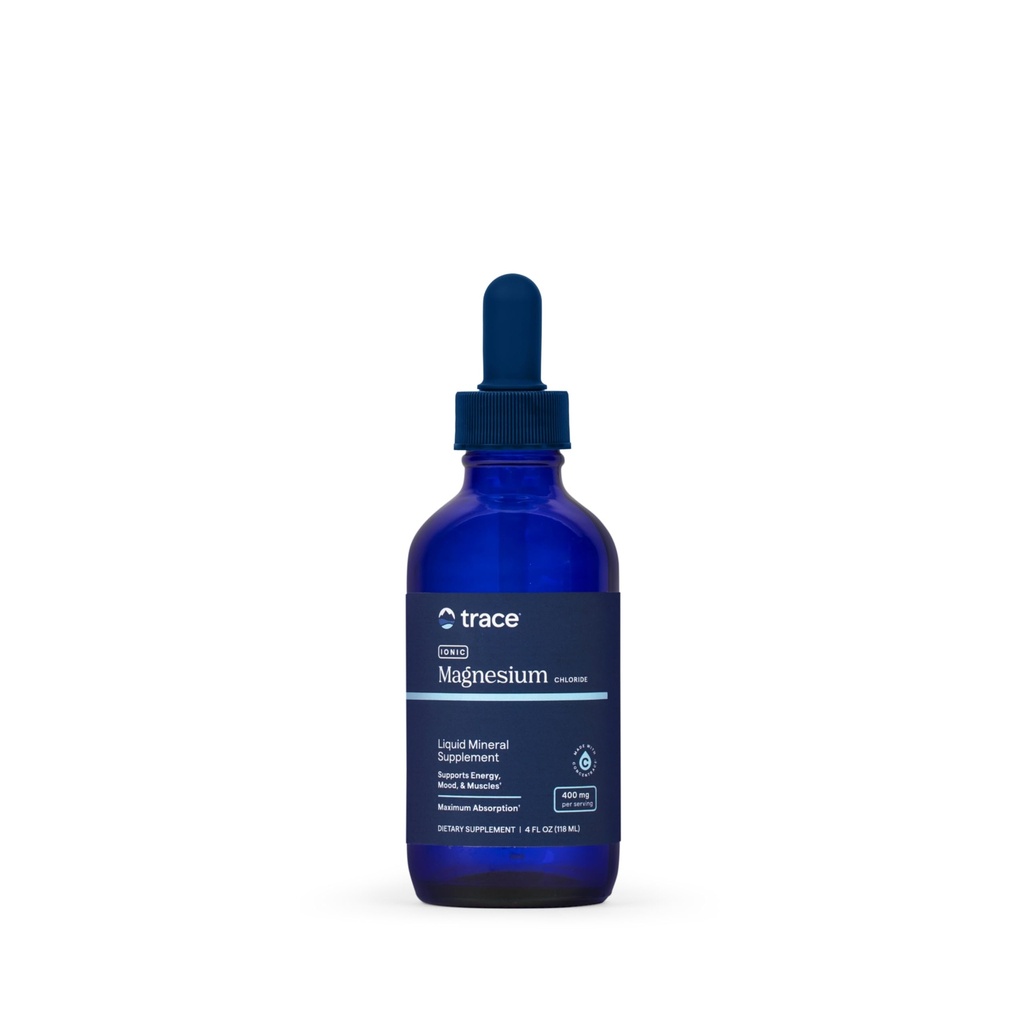 Trace Minerals Ιωνικό Μαγνήσιο - Υγρό Ιωνικό Μαγνήσιο για την υποστήριξη του ανοσοποιητικού, του εγκεφάλου και της υγείας της καρδιάς - Συμπλήρωμα για την ενίσχυση της ενέργειας & ζωτικότητα - Συμπλήρωμα με μαγνήσιο & νάτριο - 4 fl oz (30 υπηρεσίες)