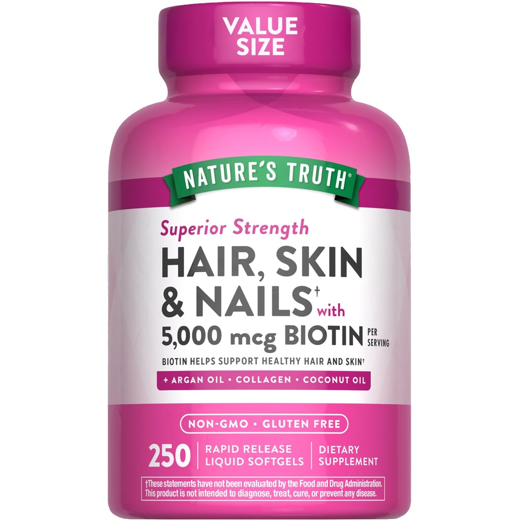 Nature's Truth Hair, Skin & Nails Βιταμίνες 