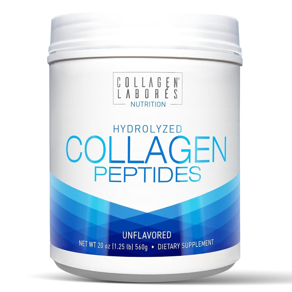 Καθαρό υδρολυμένο κολλαγόνο Peptides (20 oz) – Άγευστη σκόνη κολλαγόνου - Pasture-Raised, Grass-Fed, Keto & Παλαιο-Φιλοφιλικά, Μη-GMO, Gluten-free – GMP Certified – Εύκολο στην ανάμειξη (1)