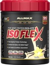 ALLMAX ISOFLEX Whey Protein Isolate, Vanilla - 1 lb - 27 Grams Protein Per Scoop - Zero Fat & Sugar - 99% Χωρίς λακτόζη - Χωρίς γλουτένη & Χωρίς σόγια - Περίπου. 15 Υπηρεσίες