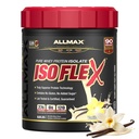 ALLMAX ISOFLEX Whey Protein Isolate, Vanilla - 1 lb - 27 Grams Protein Per Scoop - Zero Fat & Sugar - 99% Χωρίς λακτόζη - Χωρίς γλουτένη & Χωρίς σόγια - Περίπου. 15 Υπηρεσίες