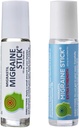 Βασικός Vigor Migrastil Original Ημικρανία Stick, Επιπλέον δύναμη Ημικρανία Stick Bundle, Γρήγορη ψύξη Ημικρανία, υποστήριξη κεφαλαλγίας έντασης. Κατασκευασμένο στις ΗΠΑ