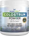 WELNESS EXTRACT Bovine Colostrum Powder πλούσια σε πρωτεΐνες & Lactoferrin- Το True Certified Supplement for Immune Support, Gut Health, μυϊκή ανάπτυξη - 150g