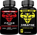 Prime Labs Prime Test + Κάψουλες Κρεατίνης