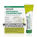 terrasil Αντιμυκητιασική θεραπεία (σετ προϊόντων 14g σωλήνα + 75g μπάρα σαπουνιού) Αντιμυκητιασική κρέμα με Clotrimazole και φυσικά συστατικά, ανακούφιση για Ringworm, Jock Itch, Αθλητές Πόδι, Μυκητιασική μόλυνση της ζύμης