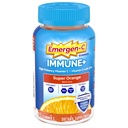 Emergen-C Immune+ Triple Action Immune Support Gummies, BetaVia (R), 1000mg Βιταμίνη C, Β Βιταμίνες, Βιταμίνη D και Αντιοξειδωτικά, Super Orange, Επιστροφή στο σχολείο Απαραίτητα - 45 Count
