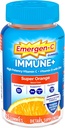 Emergen-C Immune+ Triple Action Immune Support Gummies, BetaVia (R), 1000mg Vitamin C, B Vitamins, Vitamin D and Antioxidants, Super Orange, Back to School Essentials - 45 Count