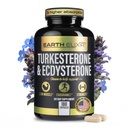 Turkesterone & Ecdysterone – Φυσικό Testosterone Support, 2-σε-1 High Potency Turkesterone Supplement for Men & Women with 95% Beta Ecdysterone - Δύναμη, Ενέργεια και Ζωτικότητα – 180 κάψουλες