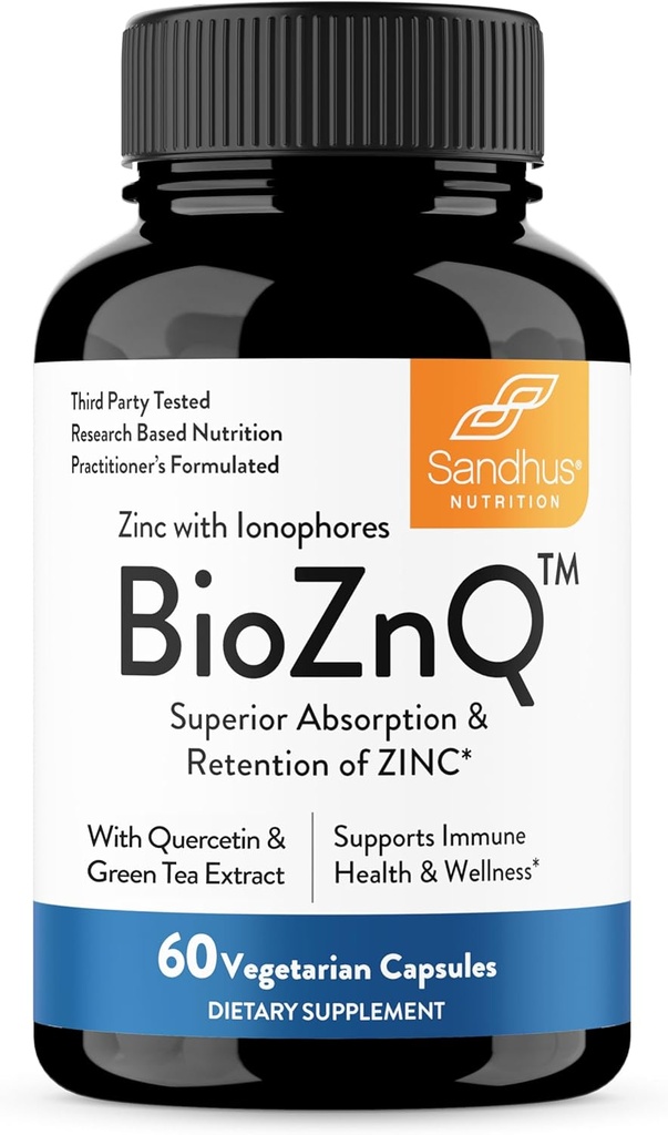 Συμπλήρωμα ψευδαργύρου Sandhu με Ionophores