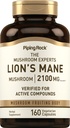 Piping Rock Lions Mane Mushroom Supplement 