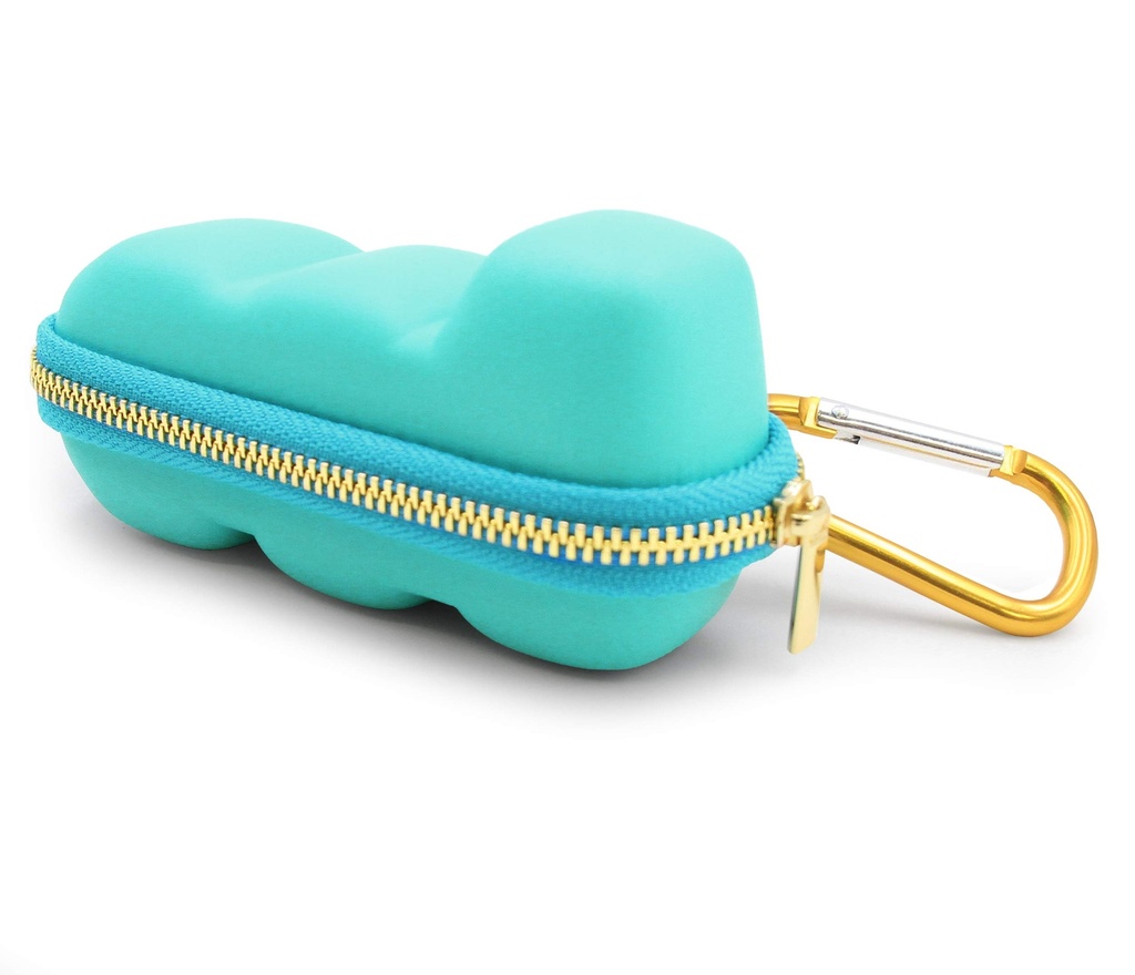 ΠερίπτωσηMATIX Turquoise Asthma Inhaler Travel Υπόθεση, δεν περιλαμβάνει Inhaler Ιατρική