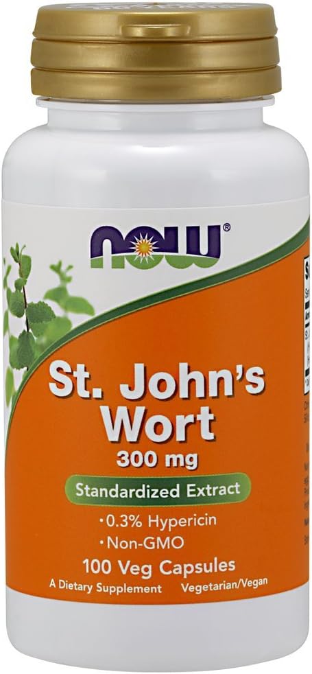 Τώρα τρόφιμα St. John's Wort 300mg 100 Vcaps