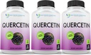 ΓΙΑΤΡΟΣ ΣΥΣΤΑΤΙΚΑ ΣΥΜΠΛΗΡΩΜΑΤΑ Quercetin 1000mg ανά υπηρεσία - (Vegan, μη ΓΤΟ) (120 κάψουλες λαχανικών, συσκευασία των 3)