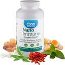 One Planet Nutrition Nano Immune 500 mg Veggie Κάψουλες (120 Servings), Συνεργική Μείξη 5 Nano-Sized Herbs, Ενισχύει την Ανοσολογική Άμυνα, Μη ΓΤΟ, Vegan, Χωρίς Γλουτένη