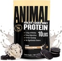 Animal Whey Isolate Protein Powder - Loaded for Pre & Post Workout Muscle Builder and Recovery with Digestive Enzymes for Men & Women - 25g Protein, Great Taste, Low Sugar - Cookies & Cream 10 lbs