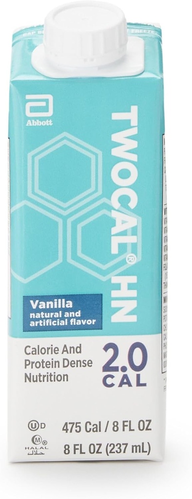 Γενόσημο TwoCal HN Vanilla στοματικό συμπλήρωμα 8oz έτοιμο για χρήση (Υπόθεση 24)