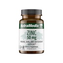 NutraMedix Ψευδάργυρος 50mg - Συμπληρώματα για μια Υγιή Ανοσολογική Άμυνα, Υγεία του δέρματος & Αντιοξειδωτική Υποστήριξη - Εύκολο να Digest Ψευδάργυρος για την Ανοσολογική Υγεία (60 κάψουλες)