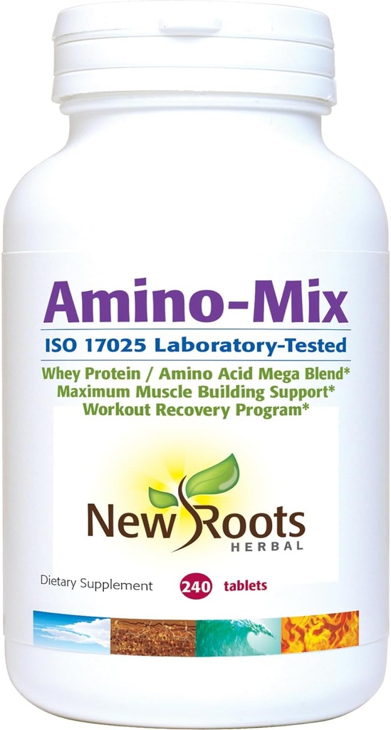NEW ROOTS HERBAL Amino-Mix Supplement 