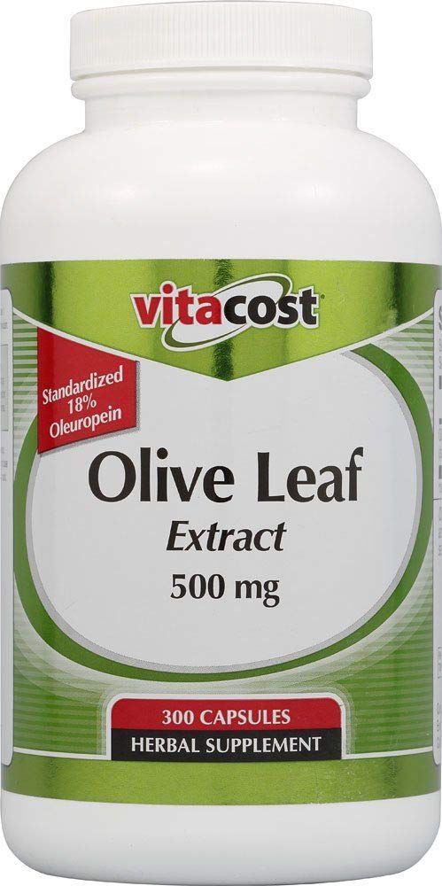 Vitacost Synergy Olive Leaf Extract -- 500 mg - 300 κάψουλες