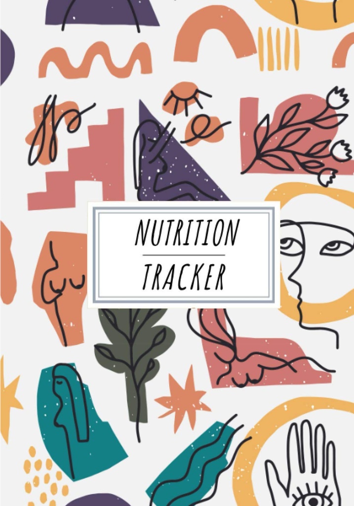 Nutrition Tracker: Daily Nutritional Journal to Keep Track and Reviews 