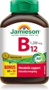Jamieson Βιταμίνη B12 (Cobalamin) 1200mcg, Timed Release, 80 δισκία