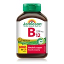 Jamieson Vitamin B12 (Cobalamin) 1200mcg, Timed Release, 80 tablets
