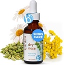 Baraka Dry Nase Nasal Oil – Βιολογικά αιθέρια έλαια (Cardamom, Everlast, Γερμανικό & Ρωμαϊκό Χαμομήλι) στο Sesame Oil Base – Ενυδατικό Ενυδατικό Ενυδατικό για Ξηρό Sinuses – 1 Pack (1 Oz Σταγονόμετρο)