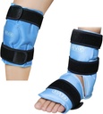 REVIX Ankle Ice Pack Wrap for Injuries Reusable and REVIX Ice Pack for Knee Pain Relief, Reusable Gel Ice wrap for Leg Injuries