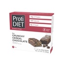 ProtiDIET Gluten Free Crunky Creal Chocolate Fiber Protein Bars - Υψηλής πρωτεΐνης σνακ, τέλεια On-the-Go διατροφικά σνακ για να υποστηρίξει ένα πολυσύχναστο και ενεργό τρόπο ζωής - 7 Protein Bars ανά κουτί