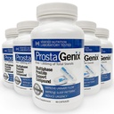 ProstaGenix Multiphase Prostate Supplement -5 Μπουκάλια- Προτεινόμενα σε Larry King Διερευνητική TV Show - Πάνω από 1 εκατομμύριο Sold - Τέλος Νυχτερινής Ώρας Ταξίδια Μπάνιο, Επείγον, συχνή ούρηση.