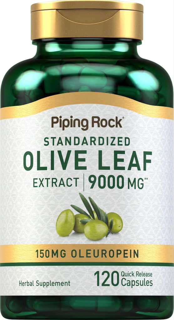 Piping Rock Olive Leaf Extract Κάψουλες 