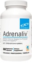 XYMOGEN Adrenaliv - Συμπλήρωμα Υποστήριξης για την Προώθηση της Ανταπόκρισης του Σώματος στο Άγχος, την Προώθηση της Ενέργειας και της Σταματίνας - Rhodiola Rosea, Eleuthero, Adrenal Complex, Licorice, Vitamin B6 (60 Κάψουλες)