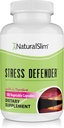 NaturalSlim Stress Relief Supplement - Defender στρες, High Cortisol Reducer, Control Cravings, Sleep & Μεταβολισμός Υποστήριξη με Βιταμίνη Β5 Παντοθενικό οξύ & L Τυροσίνη - 180 κάψουλες λαχανικών