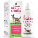 Dr. Harvey's Health & Shine Alaskan Fish Oil Blend for Dogs - Υποστηρίζει την υγιή καρδιά, τον εγκέφαλο και τα μάτια (16 fl. oz.)