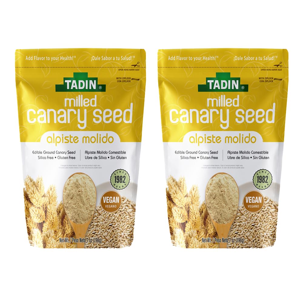 Ground Canary Seed 100% Φυσικό συμπλήρωμα διατροφής για την ανθρώπινη κατανάλωση (2 P... από Tadin