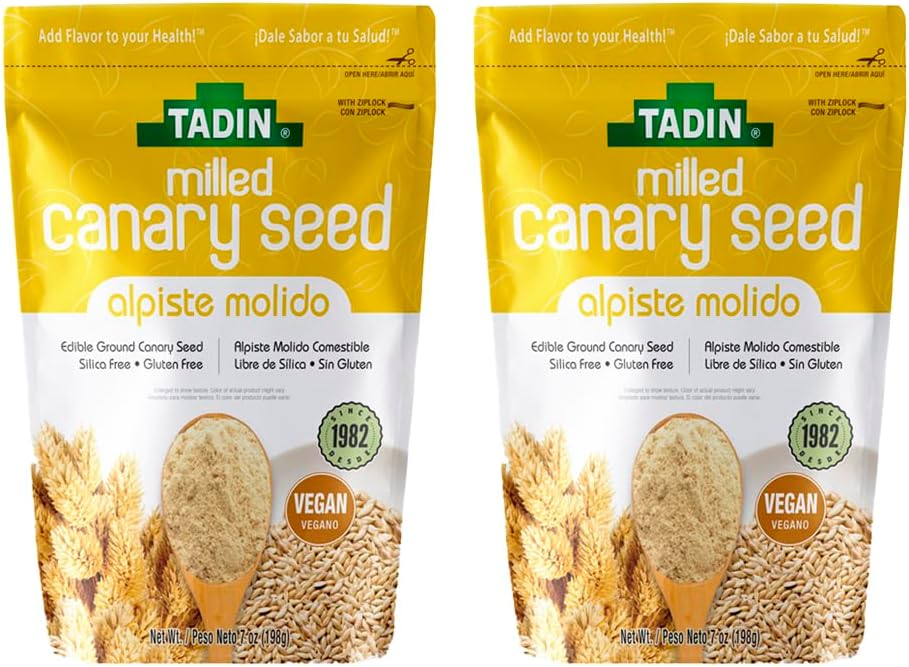 Ground Canary Seed 100% Φυσικό συμπλήρωμα διατροφής για την ανθρώπινη κατανάλωση (2 P... από Tadin