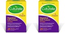 Culturelle Digestive Health Daily Probiotic-Chewables,Probiotic For Men & Women,Most Clinically Studied Probiotic-Strain,10 Billion CFUs,Supports Occasional Diarrhea,Gas,Bloating, 24 Count (Pack of 2)