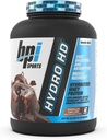 BPI Sports Hydro HD - 100% Hydrolyzed Whey Protein Powder - μυϊκή ανάπτυξη, ανάκτηση, 25g Hydrolyzed Protein, χαμηλή υδατάνθρακες, χαμηλή ζάχαρη, γρήγορη απορρόφηση (68 Σερβίρει, κέικ σοκολάτας Lava)