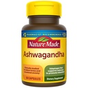 Nature Made Ashwagandha κάψουλες 125mg για υποστήριξη του στρες, 60 κάψουλες, 60 ημέρες προσφοράς