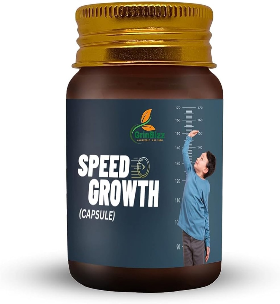 Sheltr Speed Growth Capsul Advanced Herbal Formula to Increase Height 