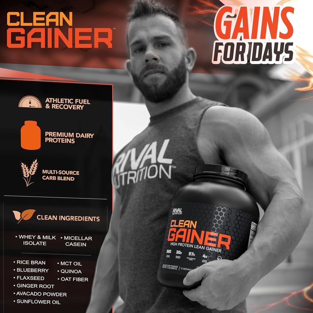 RIVAL NUTRITION Καθαρός Κεραυνός - Σοκολάτα Φυστικοβούτυρο 12lb