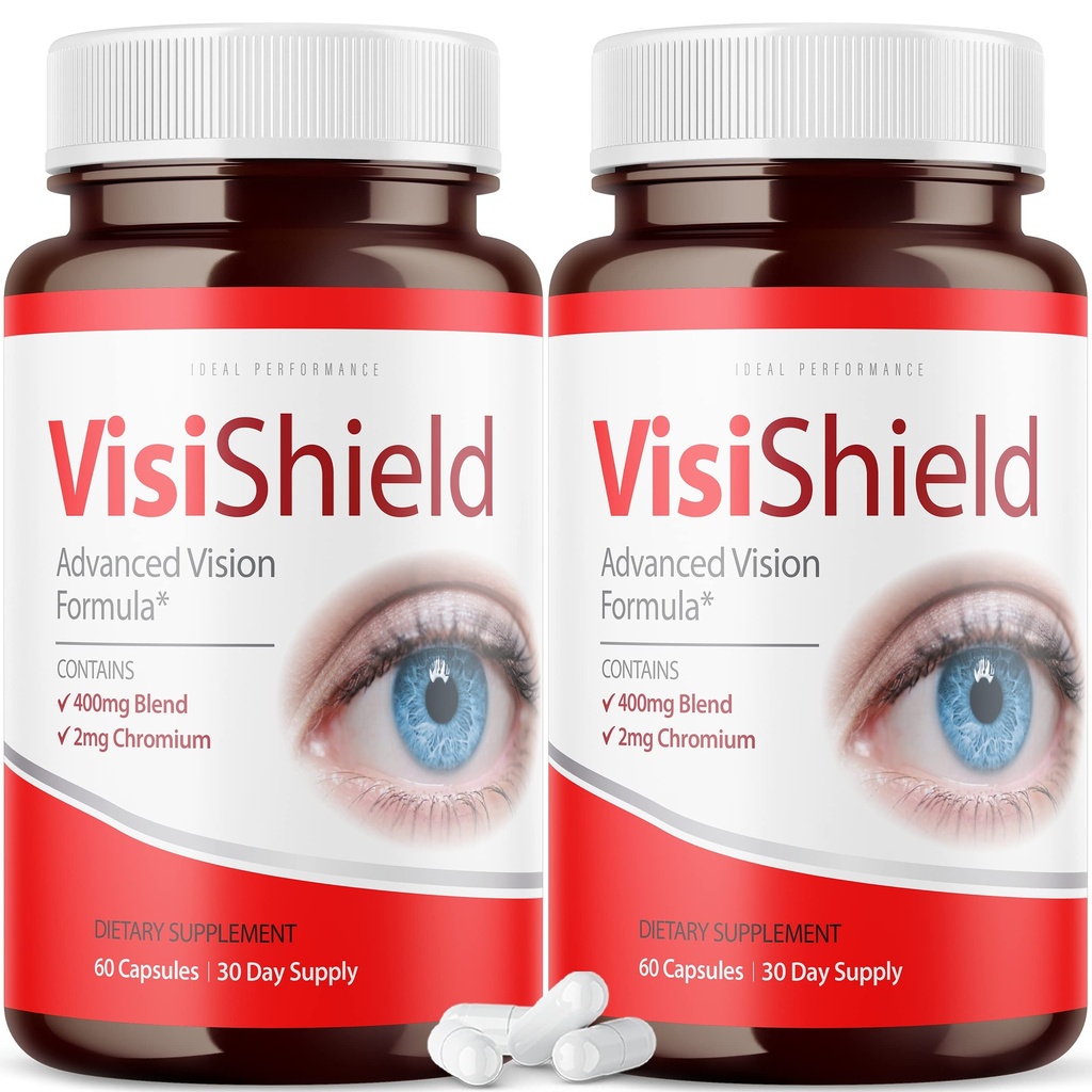 (2 Pack) Visield Σύνθετη φόρμουλα όρασης για τα μάτια συμπλήρωμα χάπια βιταμίνες (120 κάψουλες)