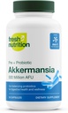Akkermansia Muciniphila Probiotic 500M AFU για την παραγωγή GLP-1 - Pre + Probiotic Supplement - 30 Κάψουλες