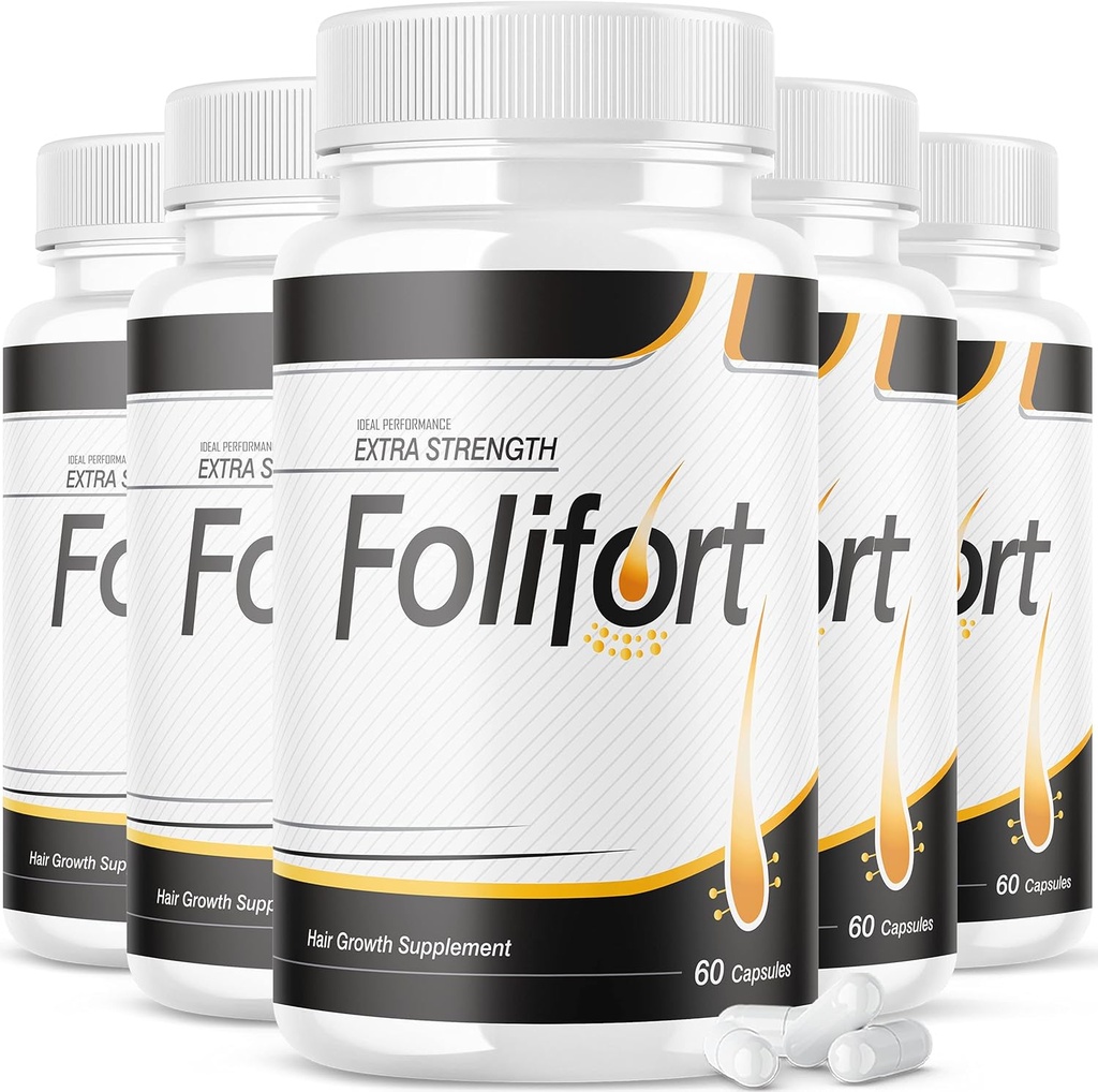 ΙΔΕΙΚΗ ΕΠΙΔΟΣΕΙΣ (5 Pack) Folifort χάπια ανάπτυξης μαλλιών Felfort επιπλέον δύναμη Βιταμίνες Κριτικές Suppliment (300 κάψουλες)