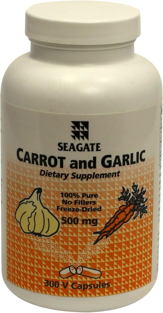 Προϊόντα Seagate Carrot και σκόρδο 500mg 300 κάψουλες