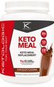 KetoLogic Keto Meal Replacement Shake Powder για Βέλτιστα Αποτελέσματα + MCT Λάδι + Grass-Fed Whey - τέλεια Formulated Macros for Ketosis - 20 Μερίδες - Σοκολάτα