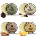 Beard Balm for Men - Leave in Beard Conditioner - Καλλωπιστικό Balm Made with Naturally derived Beard Butter, Argan & Jojoba Oils (1 Ουγγιά από 4), Citrus, Vanilla, Sandalwood, & Cedarwood)