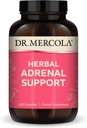 Δρ. Mercola Herbal Adrenal Support, 90 Υπηρεσίες (180 Κάψουλες), Συμπλήρωμα Διατροφής, Mood and Stress Management, Μη ΓΤΟ
