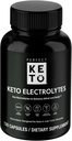 Τέλεια κάψουλες Keto Electrolytes, χωρίς γλουτένη, συμπλήρωμα ηλεκτρολυτών με μαγνήσιο, ασβέστιο, κάλιο και νάτριο, ενυδάτωση, ενέργεια, ανάκτηση και υποστήριξη ανοσοποιητικών, χωρίς άρωμα, 120 υπηρεσίες