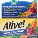 Nature’s Way Alive! Men’s Energy Complete Multivitamin, High Potency B-Vitamins, 50 Tablets